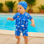 Combinaison bebe flottante anti UV – Image 5