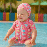 Combinaison bebe flottante anti UV – Image 7