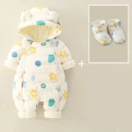 Combinaison pilote pour bébé à motifs – Image 2