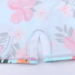 Combinaison anti UV pour bébé fille - Maillot une pièce imprimé manches longues – Image 4