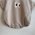 Combinaison pour bébé estivale col O - Body manches courtes coton – Image 7