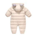 Combinaison pilote pour bébé en velours - Romper premium – Image 4