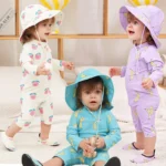 Combinaison anti UV pour bébé motifs animaux – Image 5