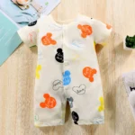 Combinaison pour bébé barboteuse coton - Body mignon à motifs animés – Image 9