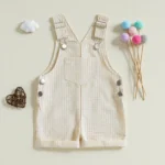 Combinaison pour bébé salopette rayée - Romper décontracté – Image 11