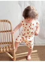 Combinaison d'été pour bébé - barboteuse fruits légumes – Image 4