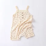 Combinaison d'été pour bébé - barboteuse fruits légumes