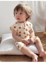 Combinaison d'été pour bébé - barboteuse fruits légumes – Image 5