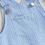 Combinaison pour bébé salopette rayée - Romper décontracté – Image 5