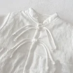 Combinaison pour bébé d'hiver matelassée blanche – Image 3