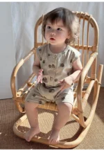 Combinaison d'été pour bébé - barboteuse fruits légumes – Image 16