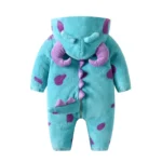 Combinaison pour bébé déguisement monstre - Barboteuse peluche hiver – Image 9