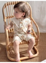 Combinaison d'été pour bébé - barboteuse fruits légumes – Image 12