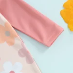 Combinaison anti UV pour bébé fille motifs tropicaux – Image 10