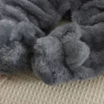 Combinaison pilote pour bébé fille tricotée à capuche – Image 21