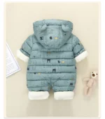 Combinaison pilote pour bébé à motifs – Image 8